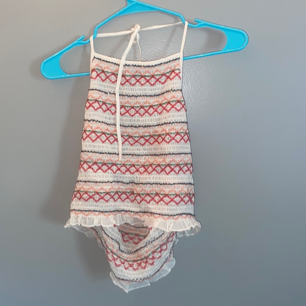 American Eagle halter crop top